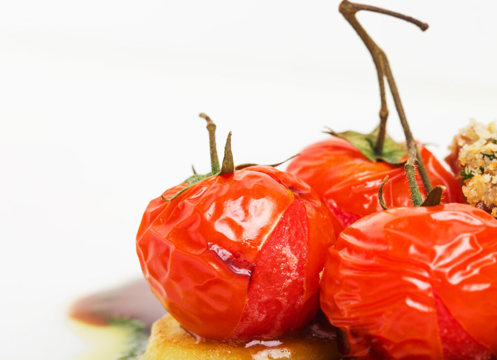Receta: tomate cherry confitado
