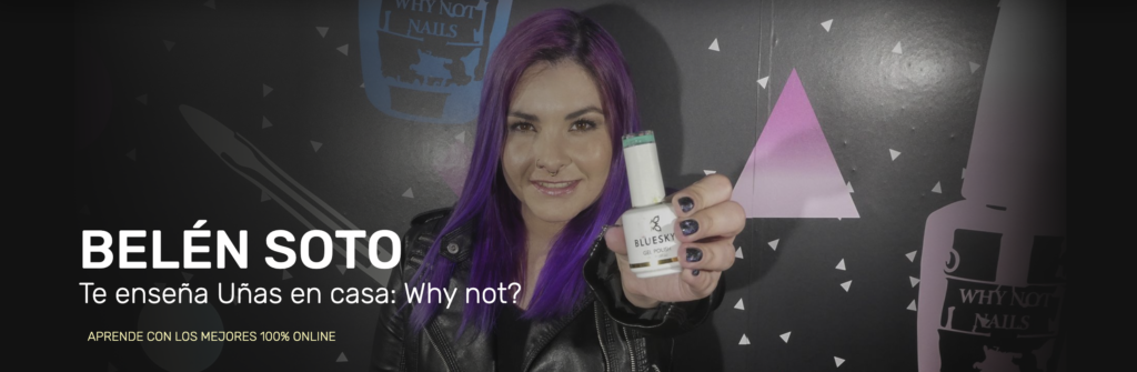 Cursos para emprender en Topclass: curso uñas en casa: why not? con Belén Soto