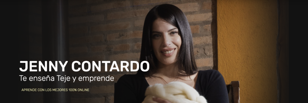 Cursos para emprender con Topclass: Curso Teje y emprende con Jenny Contardo