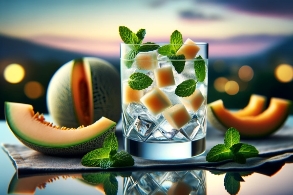preparar gin melon menta